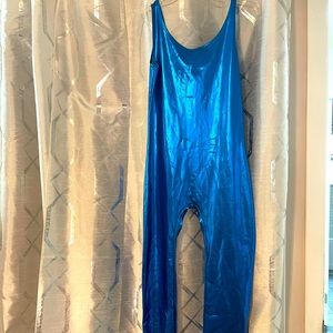 Womens blue unitard size large. Toy Story 3 Barbie costume